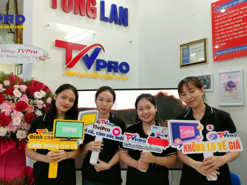 TiviPro là địa chỉ bán tivi cũ đã qua sử dụng uy tín chất lượng 
