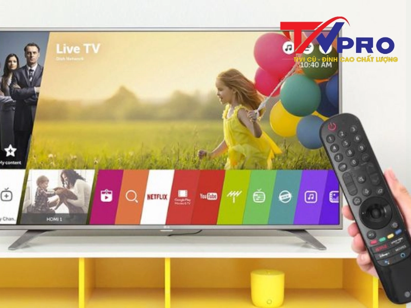 Các chức năng cài đặt cơ bản của tivi LG cũ